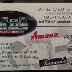 Big Al’s Appliance Repair