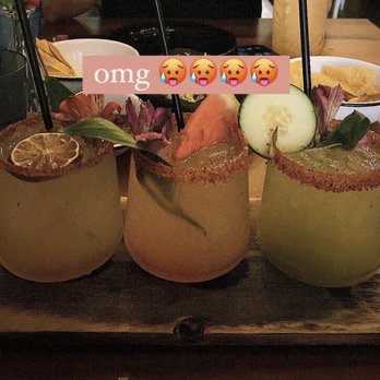 Villa Azteca - Paloma Flight: original, watermelon, & cucumber - Mexican Near Me - Salinas, California Villa Azteca - Paloma Flight: original, watermelon, & cucumber - Mexican Near Me - Salinas, California
