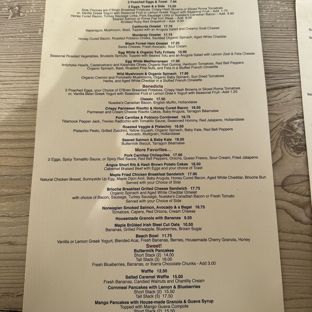 Shorehouse Kitchen - Menu - Coffee & Tea Near Me - La Jolla, California Shorehouse Kitchen - Menu - Coffee & Tea Near Me - La Jolla, California