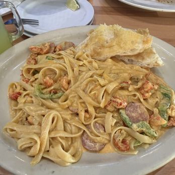 The Local - Crawfish tail and sausage pasta - Sports Bars Near Me - Hot Springs, Arkansas The Local - Crawfish tail and sausage pasta - Sports Bars Near Me - Hot Springs, Arkansas