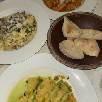 Ca'Bianca - Rigatoni, mushroom pasta & butternut squash ravioli - Italian Near Me - Santa Rosa, California Ca'Bianca - Rigatoni, mushroom pasta & butternut squash ravioli - Italian Near Me - Santa Rosa, California