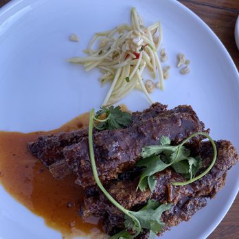Morimoto Napa - Sticky Ribs is good, meat falls off of bone - Japanese Near Me - Napa, California Morimoto Napa - Sticky Ribs is good, meat falls off of bone - Japanese Near Me - Napa, California