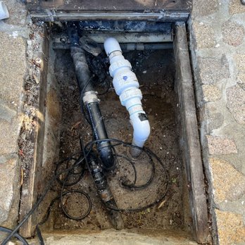 Simple Plumbing - Before Simple Plumbing repair - check valve needed to be replaced. - Plumbing Near Me - Fontana , California
