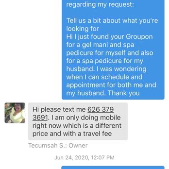 HairsMyStory - This is what I got when I asked to make an appointment using Groupon - Hair Salons Near Me - Pasadena, California HairsMyStory - This is what I got when I asked to make an appointment using Groupon - Hair Salons Near Me - Pasadena, California