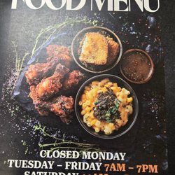 Southern Tree - Menu
