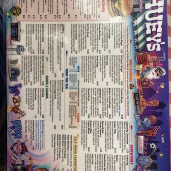 Huey's Downtown - Menu - Burgers Near Me - Memphis, Tennessee