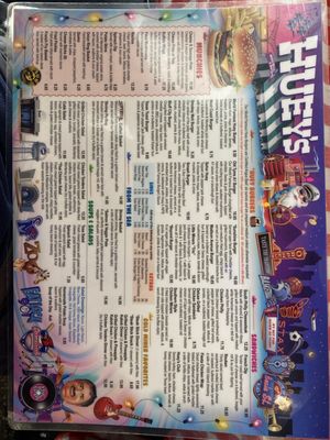 Menu photo 6 Huey's Downtown Memphis, TN