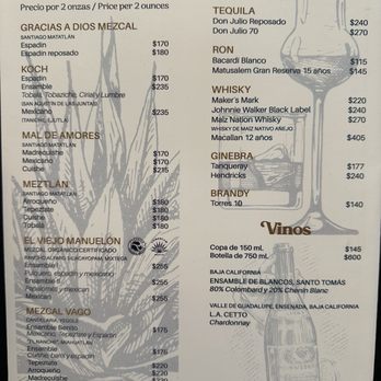 Humar - Menu (March 2026) - Mexican Near Me - Oaxaca de Juárez, OAX