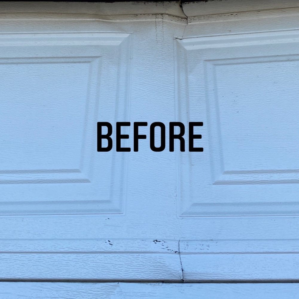MOJA Garage Doors - Broken garage door that kept cracking when open automatically. - Garage Door Services Near Me MOJA Garage Doors - Broken garage door that kept cracking when open automatically. - Garage Door Services Near Me