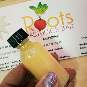 Roots Raw Juice Bar - Lemon Ginger elixir - Juice Bars & Smoothies Near Me - Lake Mary, Florida Roots Raw Juice Bar - Lemon Ginger elixir - Juice Bars & Smoothies Near Me - Lake Mary, Florida