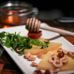 Iberico & Co. - Manchego cheese, hazelnuts, honey my favourite