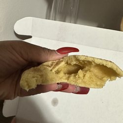 Taylor Chip Cookies - Air bubble inside of the sugar cookie...not pleased with that at all
