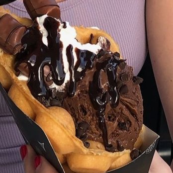 Eiffel Waffle - A night in Paris - Desserts Near Me - Downers Grove, Illinois