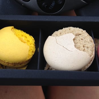 JJ Bakery - The worst macaroon I've ever had.  Maria at the counter said all of their macaroons are supposed to be dry - Bakeries Near Me - Torrance, California