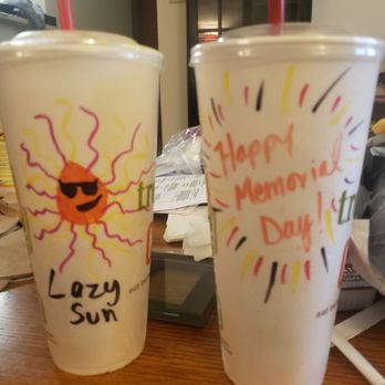 Tropical Smoothie Cafe - Cute message on our smoothie cups really made our day! - Juice Bars & Smoothies Near Me - Avon, Indiana Tropical Smoothie Cafe - Cute message on our smoothie cups really made our day! - Juice Bars & Smoothies Near Me - Avon, Indiana