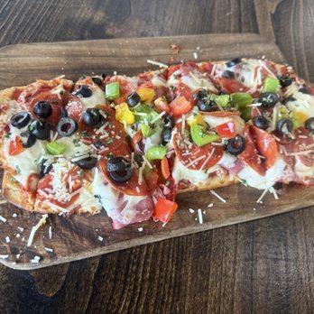 Cali Rays Sourdough Deli - Pepperoni Flatbread - Sandwiches Near Me - Bakersfield, California
