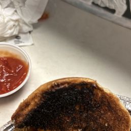 Burnt buns, cheese scrapped off and extra pickles mean 1 I guess! Anyway I am disappointed!