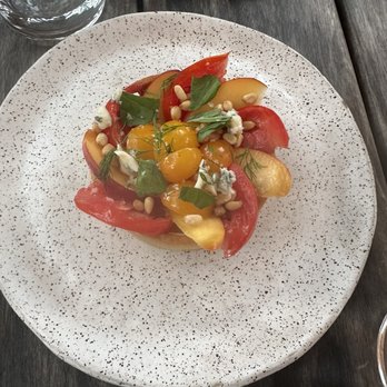 Faccia a Faccia - Heirloom Tomato Tart - Italian Near Me - Boston, Massachusetts