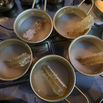 The Crew - Honey comb with makgeolli - Korean Near Me - San Francisco, California The Crew - Honey comb with makgeolli - Korean Near Me - San Francisco, California