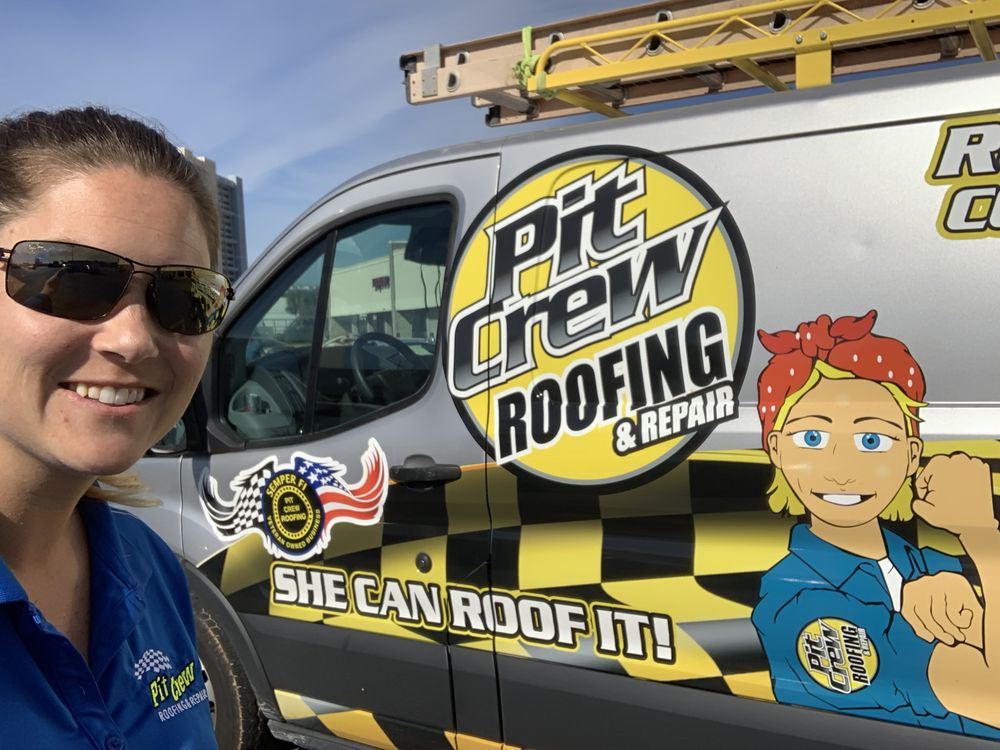 Slide of Pit Crew Roofing