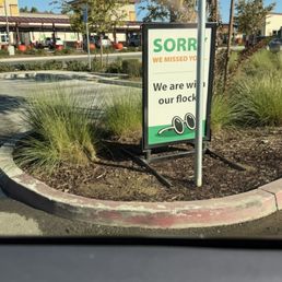 Turn your sign to let customers know you're actually open Turn your sign to let customers know you're actually open