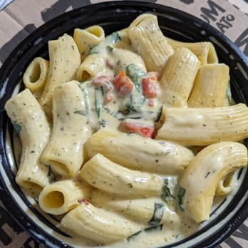 Buona - Rigatoni with pesto cream (no protein) - Sandwiches Near Me - Skokie, Illinois Buona - Rigatoni with pesto cream (no protein) - Sandwiches Near Me - Skokie, Illinois