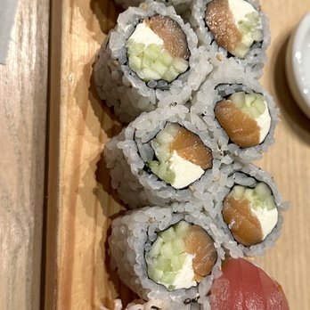 KENAKI Sushi Counter - A close up of the rolls. - Sushi Bars Near Me - Gaithersburg, Maryland KENAKI Sushi Counter - A close up of the rolls. - Sushi Bars Near Me - Gaithersburg, Maryland