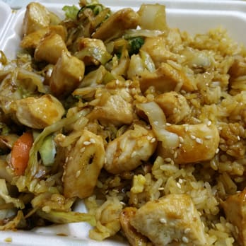 Teriyaki Japan - Hibachi Chicken is $7.89 with fried rice. I requested brown rice but he misunderstood me. - Japanese Near Me - Centerville, Georgia Teriyaki Japan - Hibachi Chicken is $7.89 with fried rice. I requested brown rice but he misunderstood me. - Japanese Near Me - Centerville, Georgia