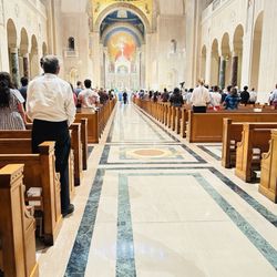 Basilica Of The National Shrine Of The Immaculate Conception - I was at church