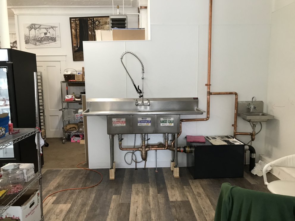 Slide of B Hadley plumbing and heating