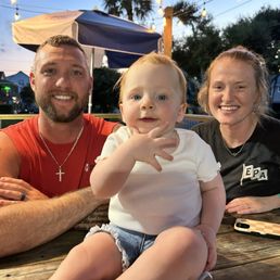 Son, DIL and granddaughter thoroughly enjoyed their ice cream!!