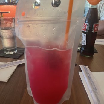 The Moderne - Dragon fruit cocktail - Tapas/Small Plates Near Me - Orlando, Florida