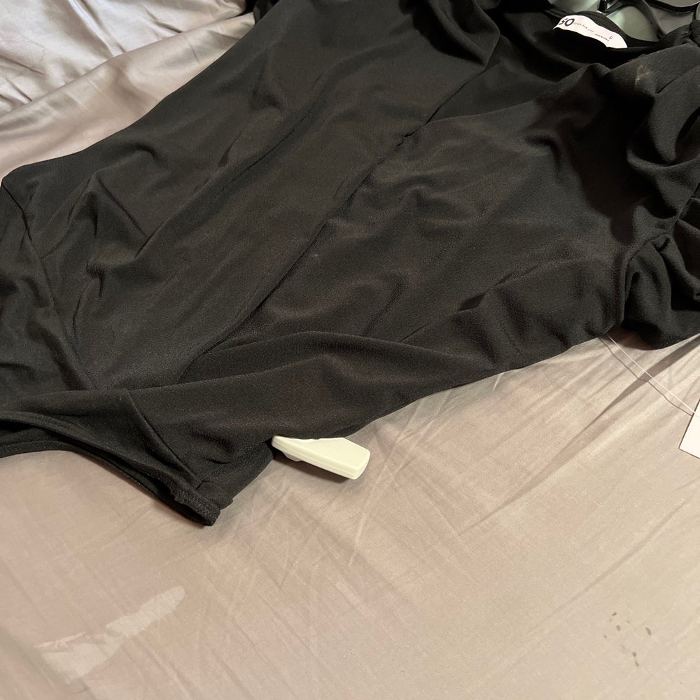 My blouse with the device still on My blouse with the device still on