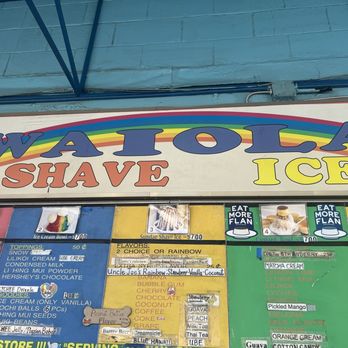 Waiola Shave Ice - Ice Cream & Frozen Yogurt Near Me - Honolulu, Hawaii