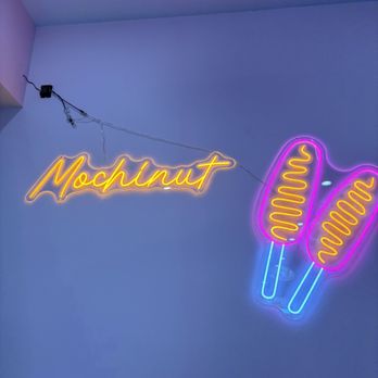 Mochinut Murphy - Mochinut neon sign business decor - Donuts Near Me - Murphy, Texas