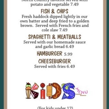 Littleton Diner - Senior menu 12.29.21 - Diners Near Me - Littleton, New Hampshire