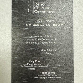 Nightingale Concert Hall - Cultural Center Near Me - Reno, Nevada
