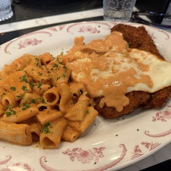 Carbonara - CHICKEN PARMIGIANA ALLA VODKA - Italian Near Me - Arlington, Virginia Carbonara - CHICKEN PARMIGIANA ALLA VODKA - Italian Near Me - Arlington, Virginia