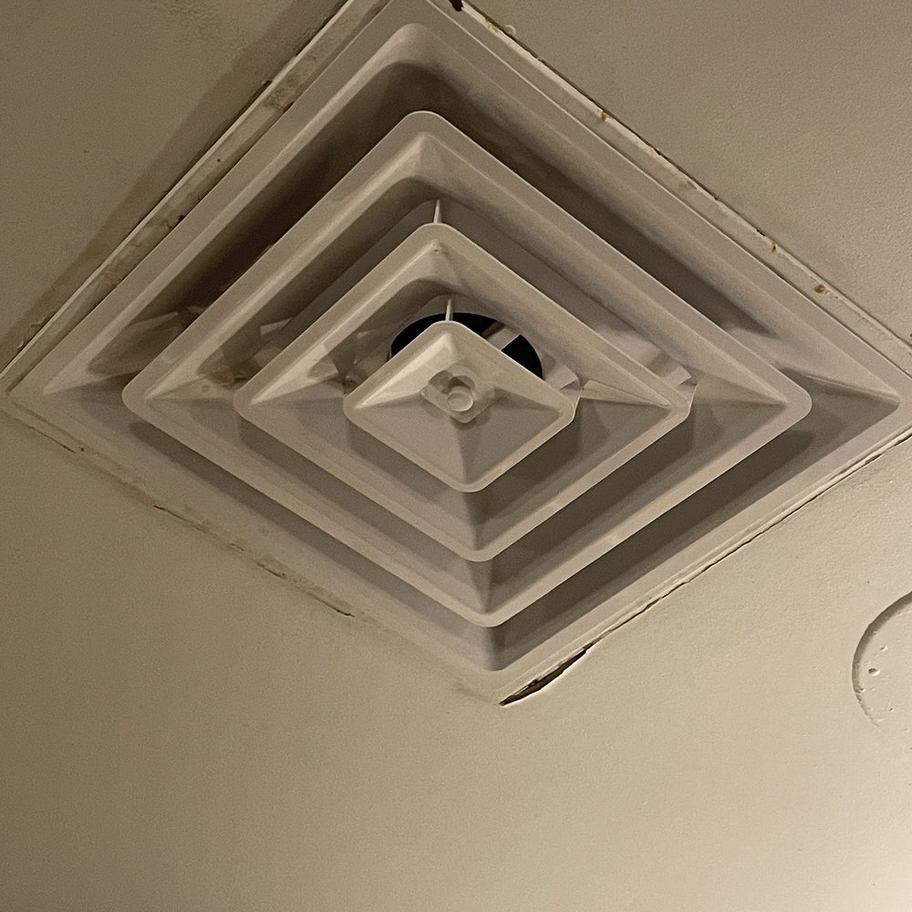 Disgusting dirt on the ceilings