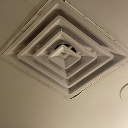 Disgusting dirt on the ceilings