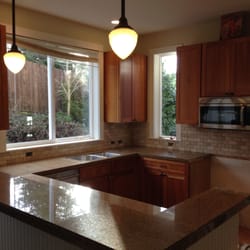Innovative Tile & Stone - Granite Minislab counter with undermount sink