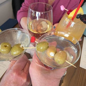 The Wharf - Riesling, White Sangria & 2 Dirty Martinis - Seafood Near Me - Warren, Rhode Island