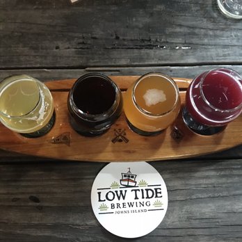 Low Tide Brewing - Flight of 4 (5 oz each) for $10 - Breweries Near Me - Johns Island, South Carolina
