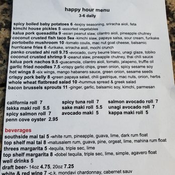 Three's Bar & Grill - Covid HH menu - Asian Fusion Near Me - Kihei, Hawaii Three's Bar & Grill - Covid HH menu - Asian Fusion Near Me - Kihei, Hawaii