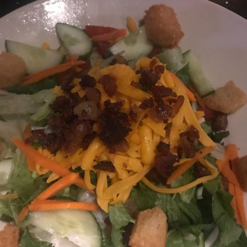 J. Alexander's - House salad with blue cheese dressing. - New American Near Me - Nashville, Tennessee