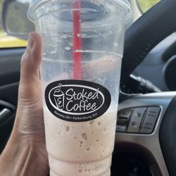 Stoked Coffee - SF Raspberry While Chocolate Mocha