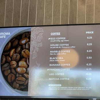Airoma Cafe - Coffee & Tea Near Me - Fountain Valley, California