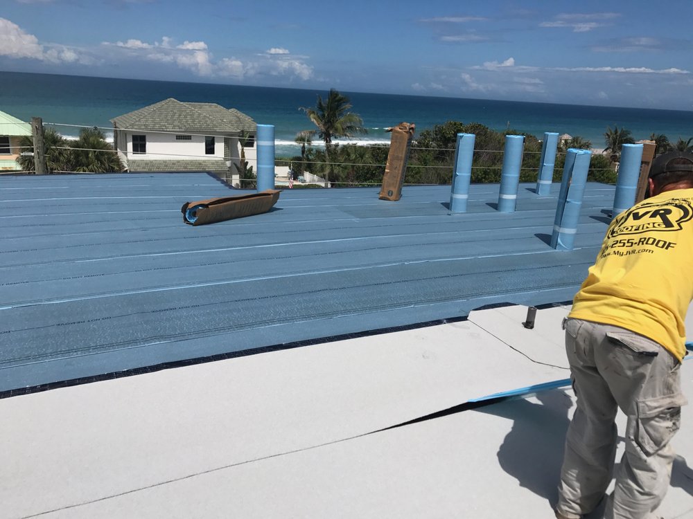 Slide of JVR Roofing