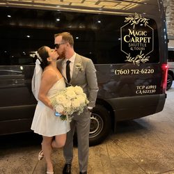 Magic Carpet Shuttle - Sealed with a kiss!