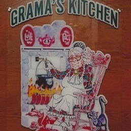 a sign on a door